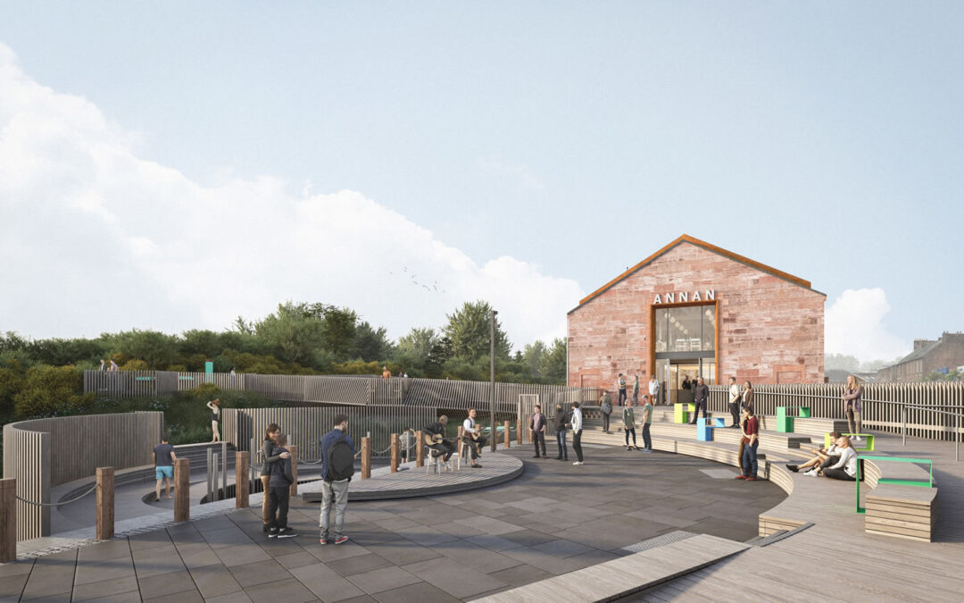 Building Begins at Annan Harbour