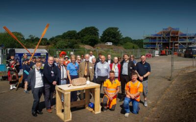 Groundbreaking Ceremony at Annan Harbour